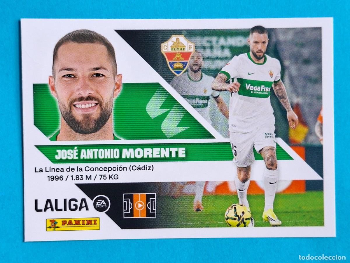 Figurine di Calcio: #16 MORENTE (Elche) - PANINI Liga ESTE 2026-27 Sticker