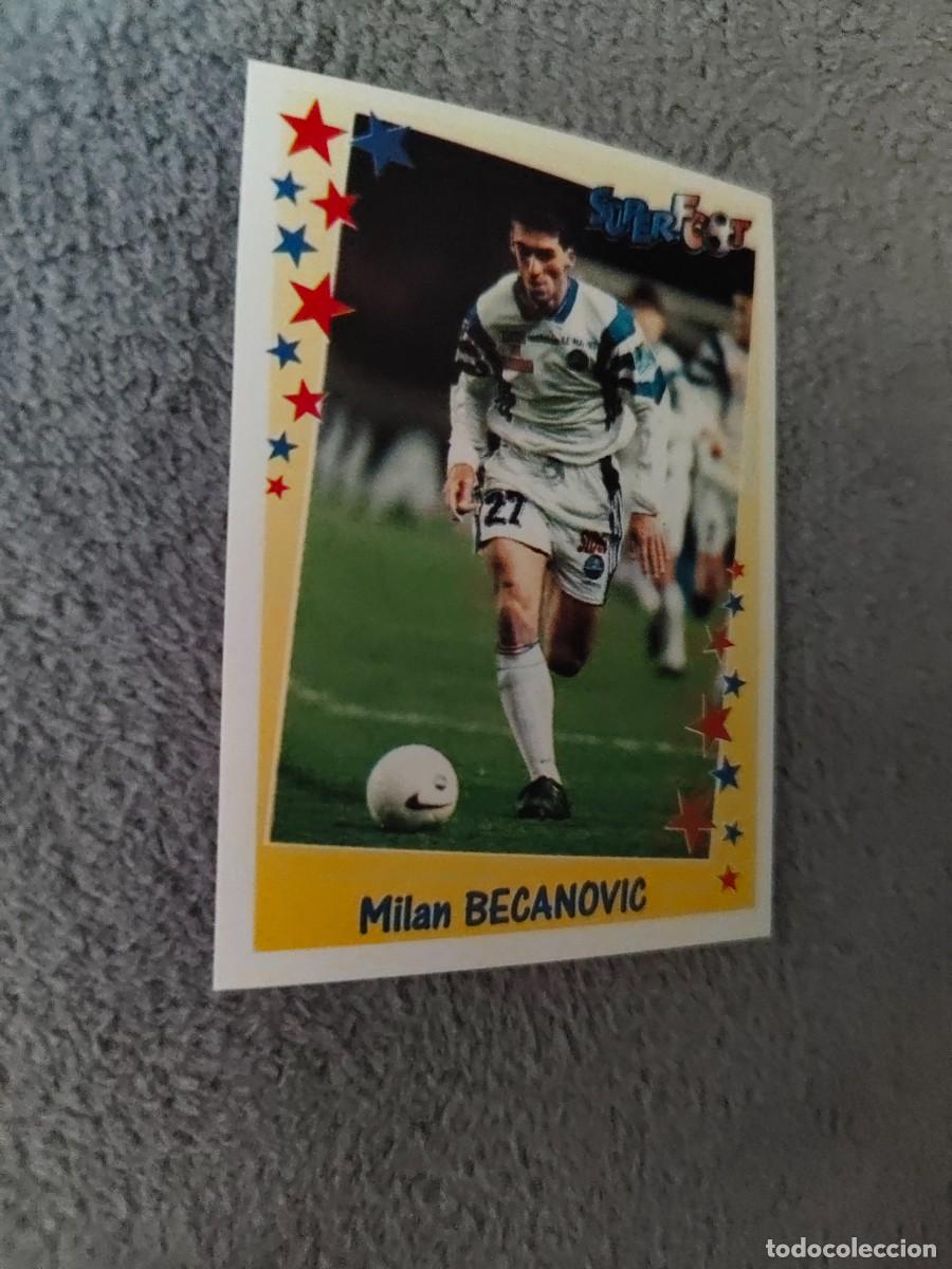 Cromos de Futebol: 161 SUPERFOOT 98 99 MILAN BECANOVIC LES ATTAQUANTS PANINI 1998 1999 LIGUE 1 FRANCIA AAK