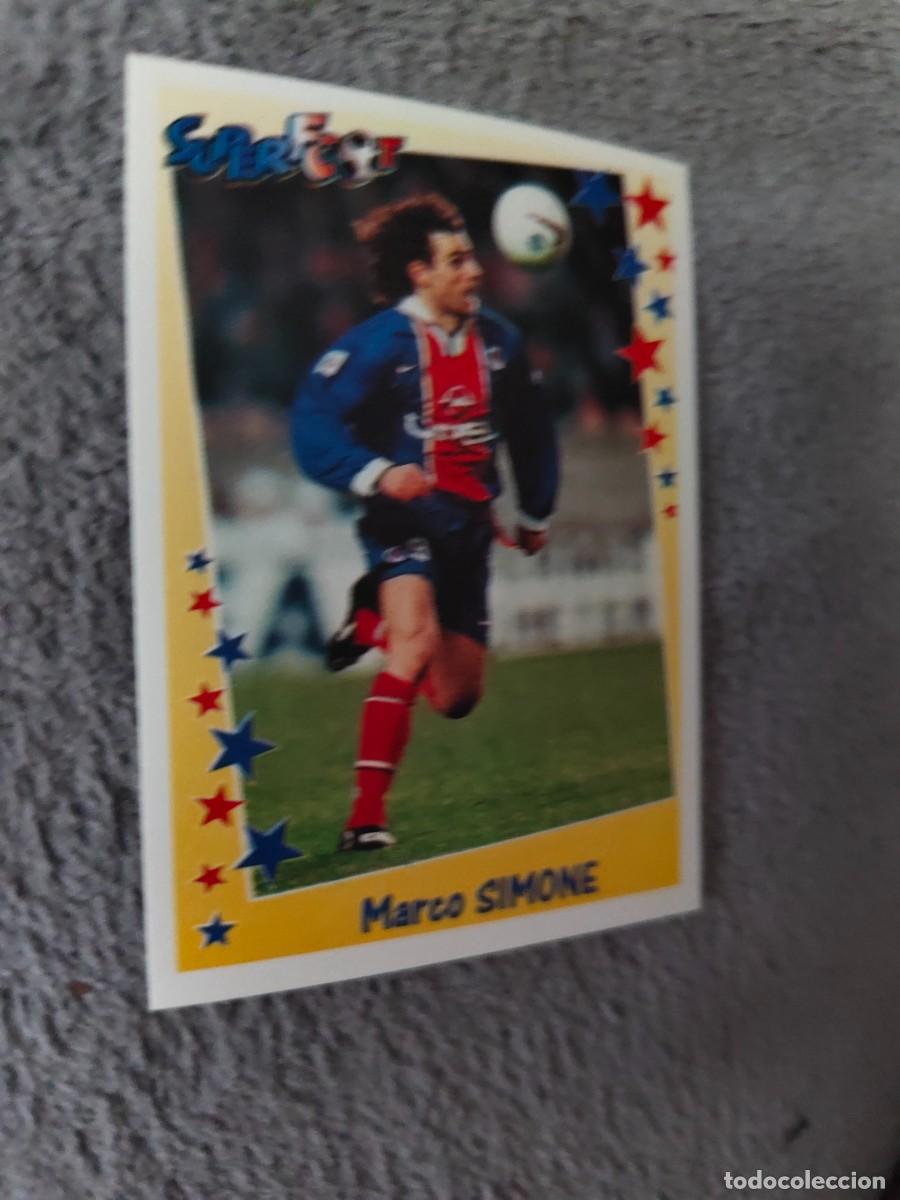 Cromos de Futebol: 162 SUPERFOOT 98 99 MARCO SIMONE LES ATTAQUANTS PANINI 1998 1999 LIGUE 1 FRANCIA AAK