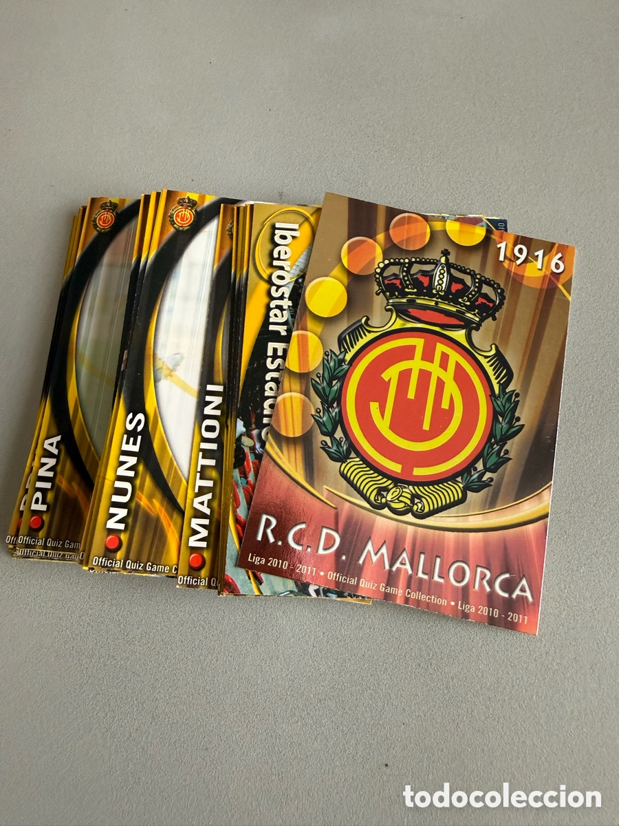 Cromos de Futebol: MUNDICROMO 2011. RCD MALLORCA. 24 Cromos. Escudo Brillo