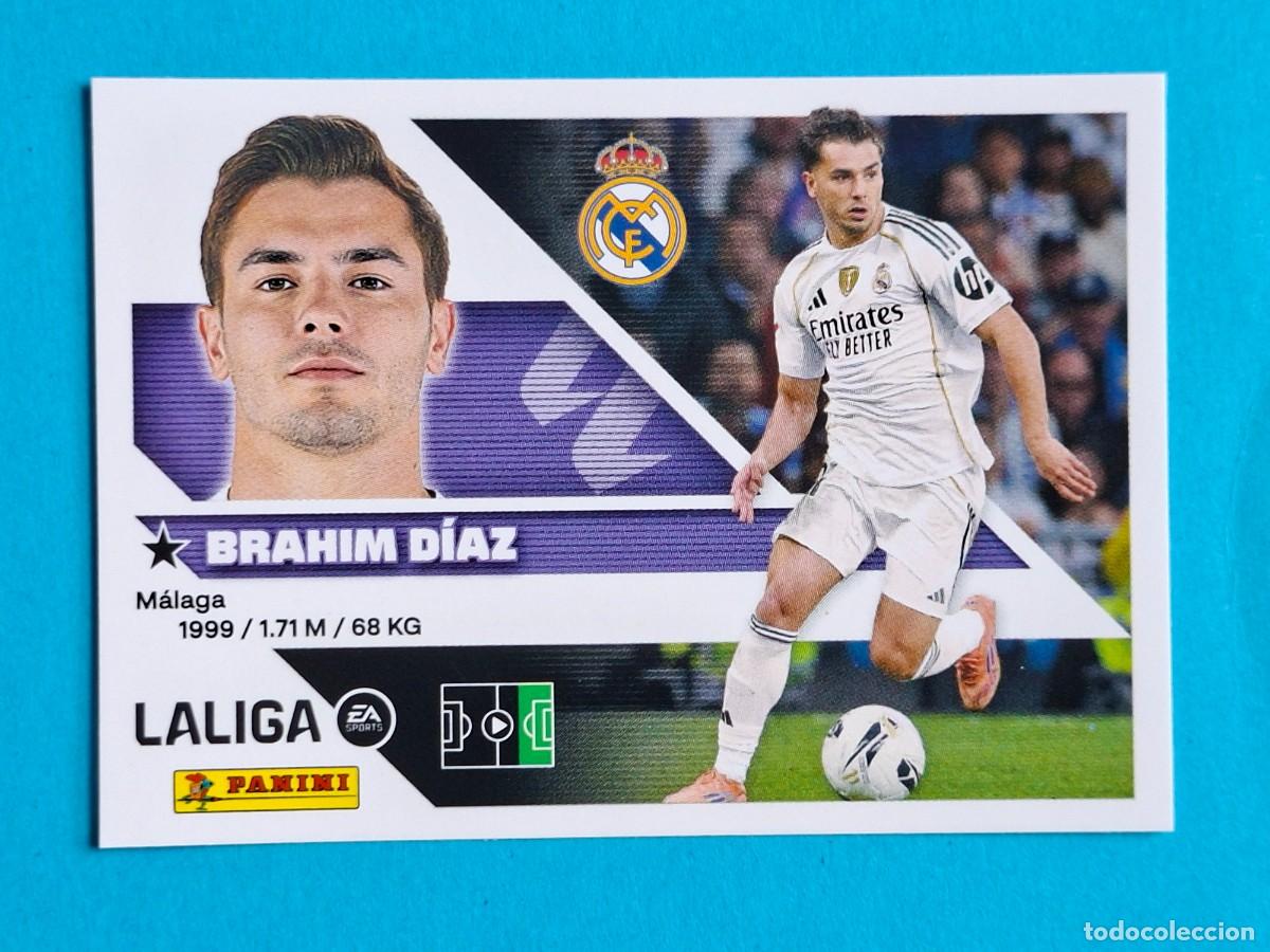 Cromos de Futebol: #16B BRAHIM D&Iacute;AZ (Real Madrid) - PANINI Liga ESTE 2026-27 Sticker