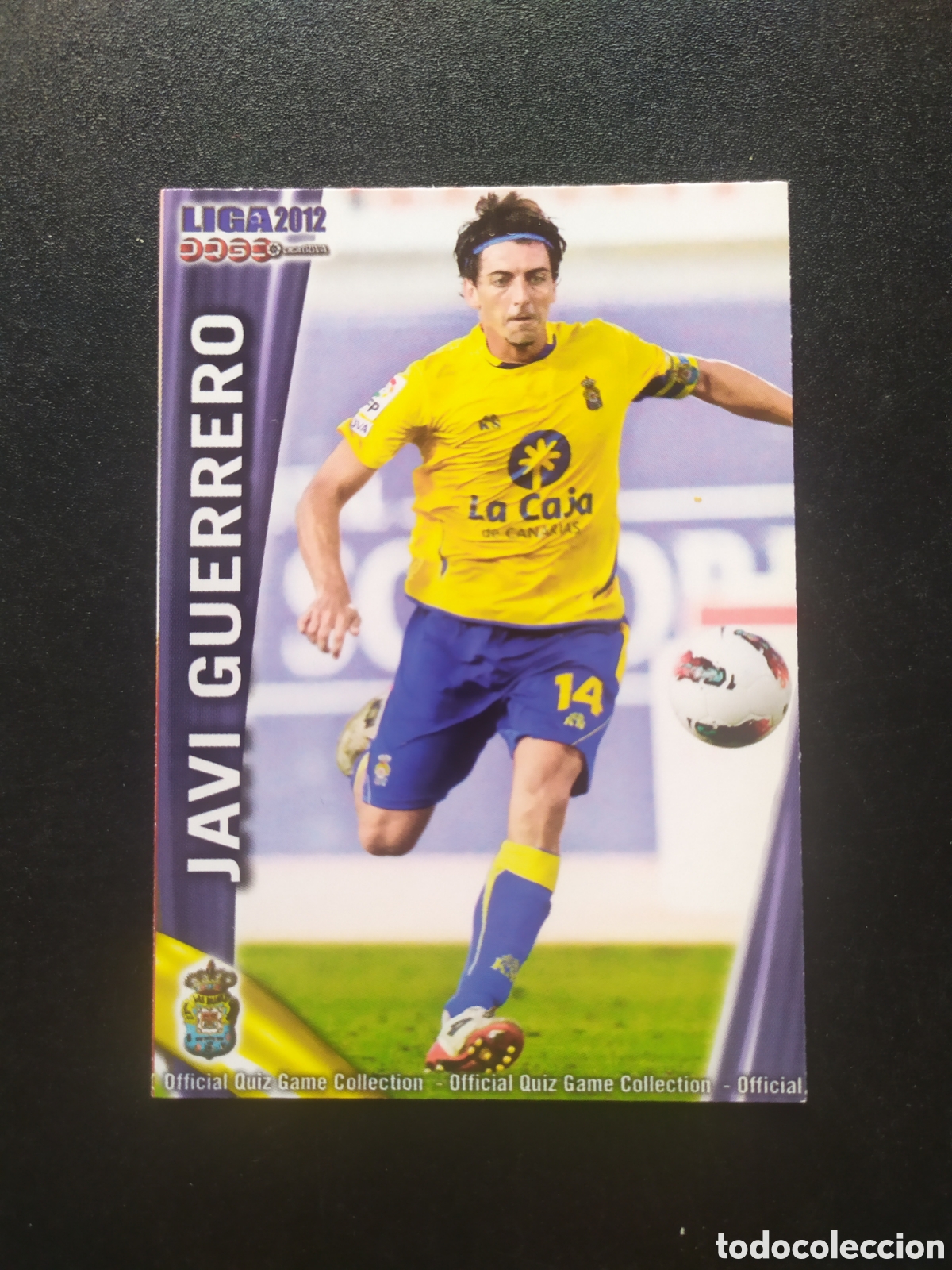 Fu&szlig;ball-Sticker: Mundicromo fichas Liga 2011 2012 11 12 Javi Guerrero n&deg; 1022 Las Palmas