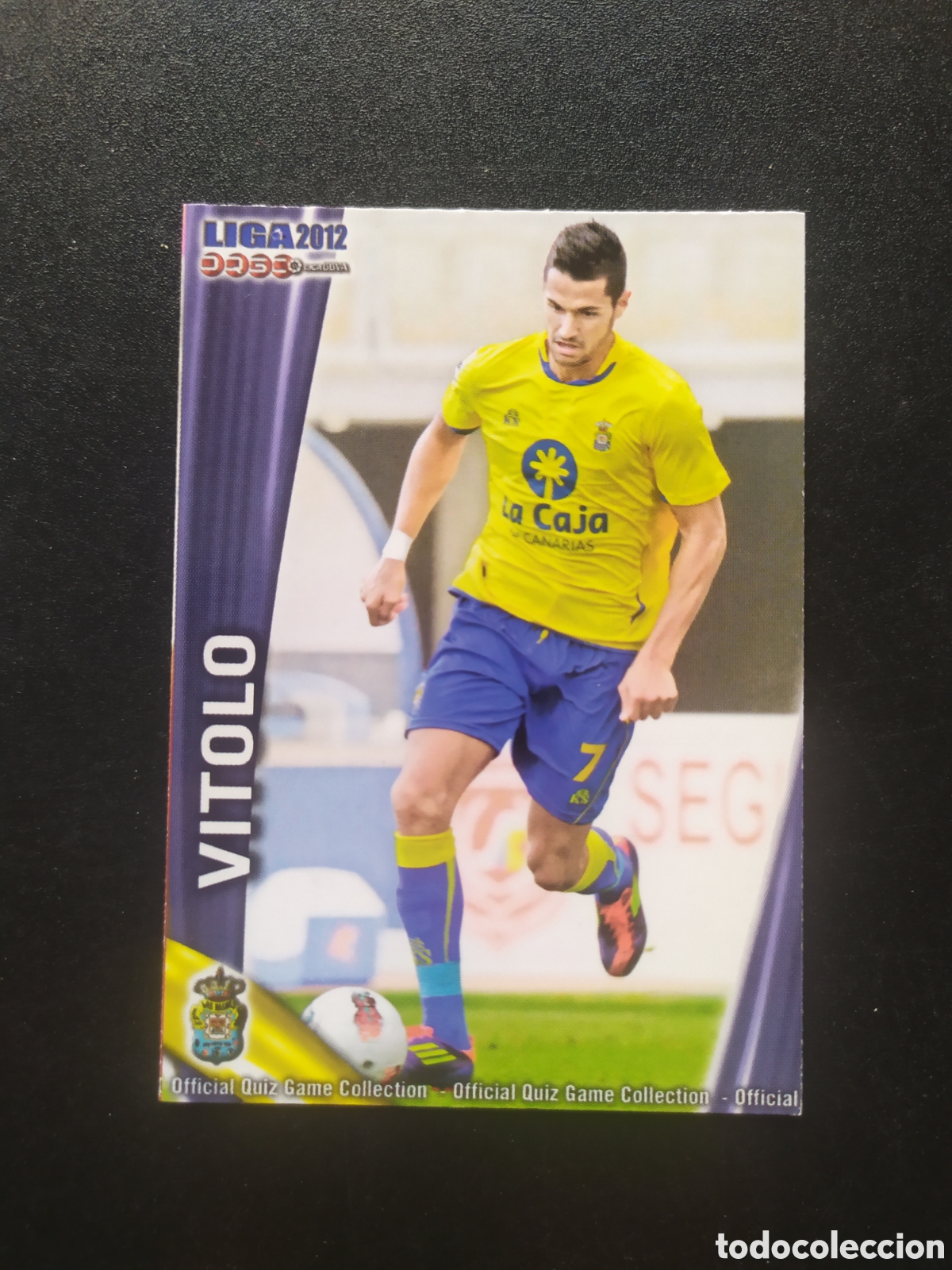 Fu&szlig;ball-Sticker: Mundicromo fichas Liga 2011 2012 11 12 Vitolo n&deg; 1023 Las Palmas