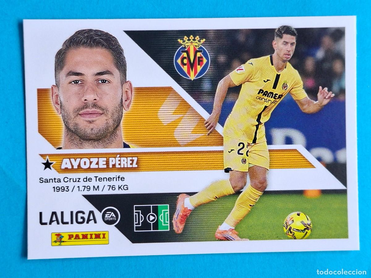Football Stickers: #17 AYOZE (Villarreal) - PANINI Liga ESTE 2026-27 Sticker