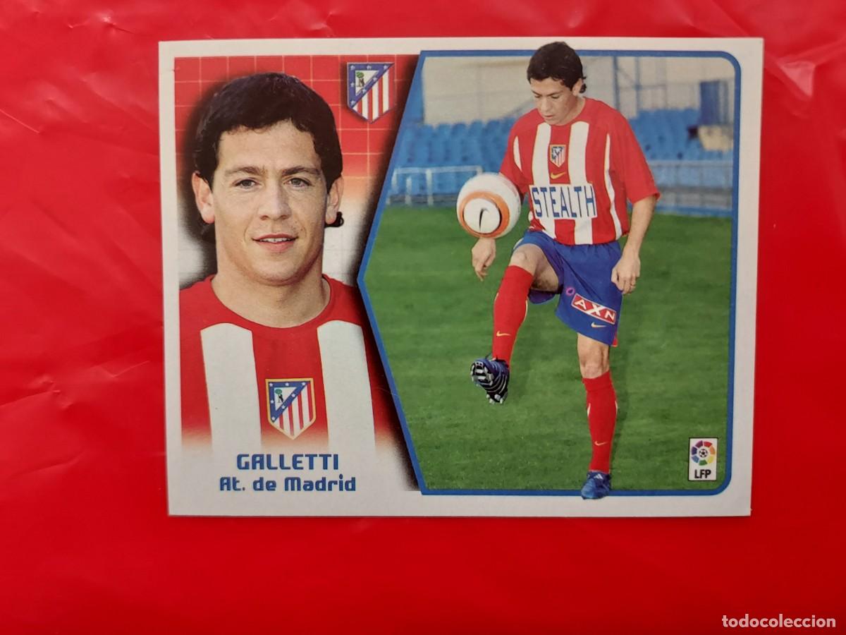 Fu&szlig;ball-Sticker: CROMO GALLETI ATLETICO DE MADRID COLOCA - SIN PEGAR - EDICIONES ESTE LIGA 2005 2006