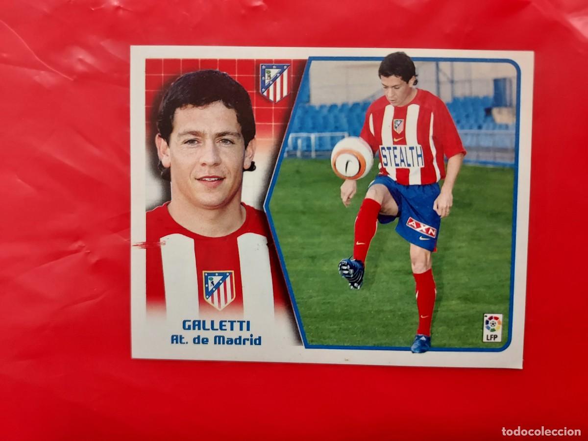 Fu&szlig;ball-Sticker: CROMO GALLETI ATLETICO DE MADRID COLOCA - SIN PEGAR - EDICIONES ESTE LIGA 2005 2006