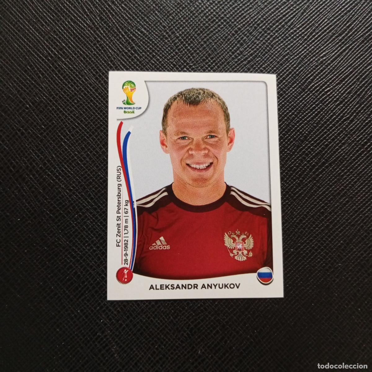Cromos de f&uacute;tbol: 609 ALEKSANDR ANYUKOV RUSIA PANINI MUNDIAL BRASIL 2014 CROMO FUTBOL 14 - SIN PEGAR - CJ1
