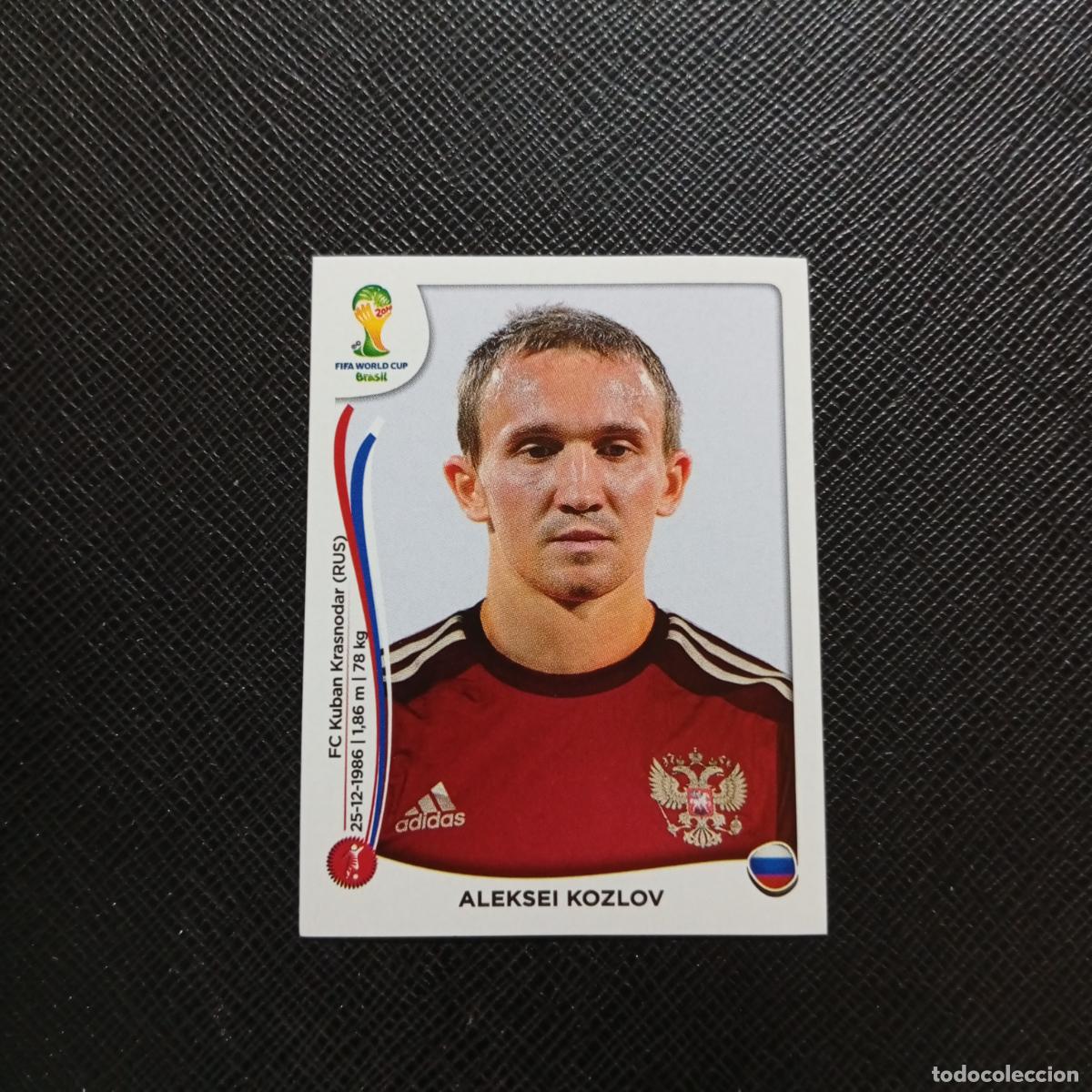 Cromos de f&uacute;tbol: 610 ALEKSEI KOZLOV RUSIA PANINI MUNDIAL BRASIL 2014 CROMO FUTBOL 14 - SIN PEGAR - CJ1