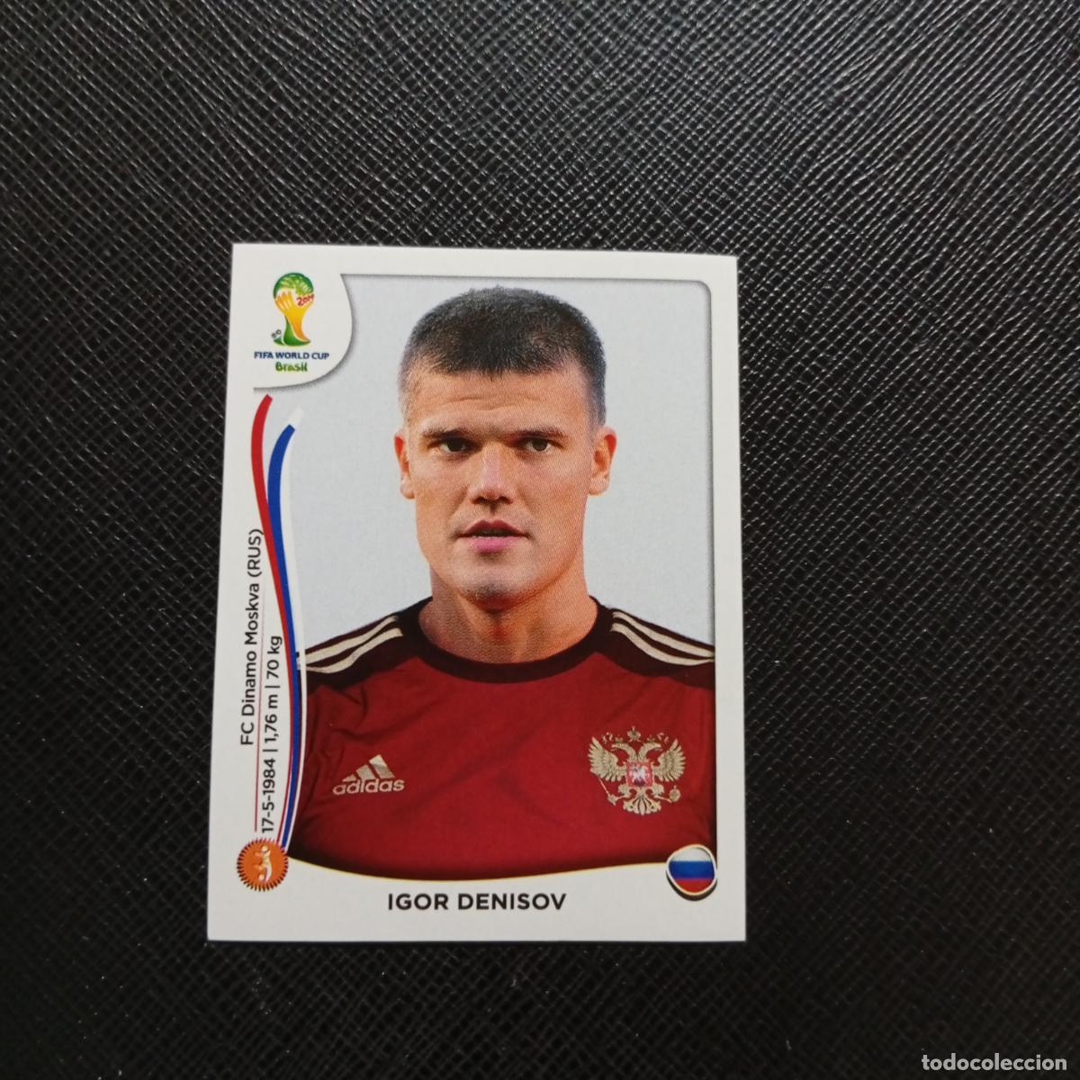 Cromos de f&uacute;tbol: 612 IGOR DENISOV RUSIA PANINI MUNDIAL BRASIL 2014 CROMO FUTBOL 14 - SIN PEGAR - CJ1