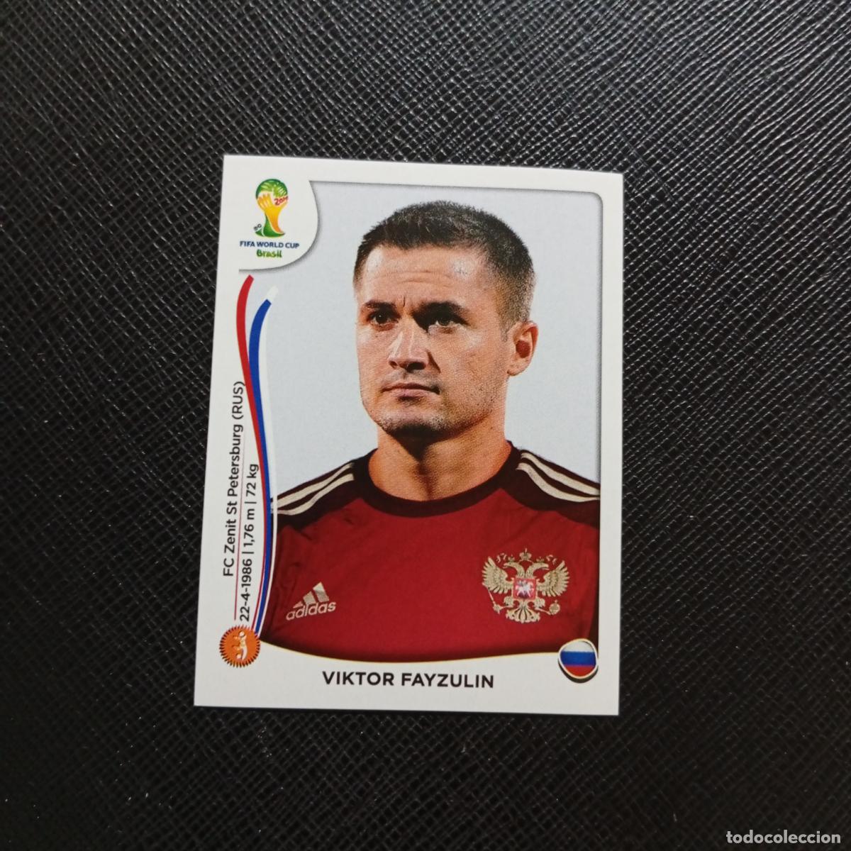 Cromos de f&uacute;tbol: 613 VIKTOR FAYZULIN RUSIA PANINI MUNDIAL BRASIL 2014 CROMO FUTBOL 14 - SIN PEGAR - CJ1