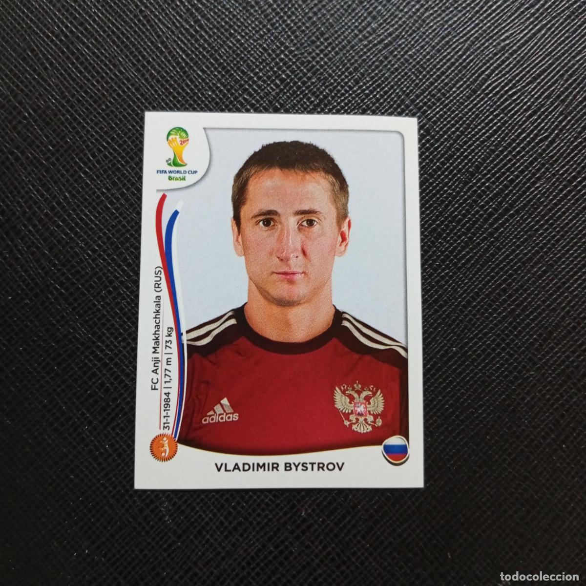 Cromos de f&uacute;tbol: 614 VLADIMIR BYSTROV RUSIA PANINI MUNDIAL BRASIL 2014 CROMO FUTBOL 14 - SIN PEGAR - CJ1