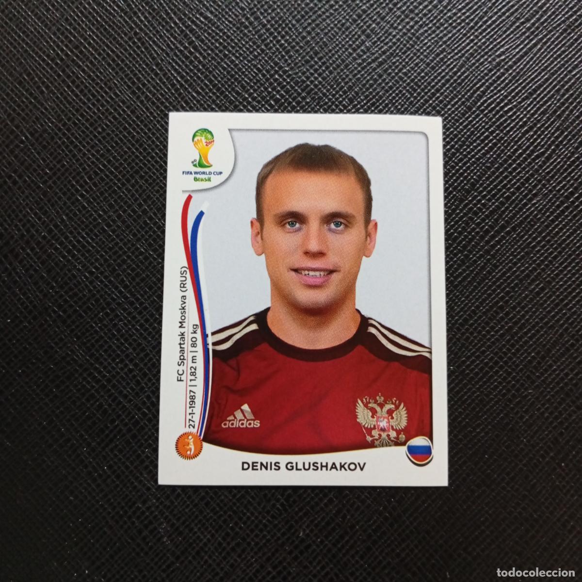 Cromos de f&uacute;tbol: 615 DENIS GLUSHAKOV RUSIA PANINI MUNDIAL BRASIL 2014 CROMO FUTBOL 14 - SIN PEGAR - CJ1