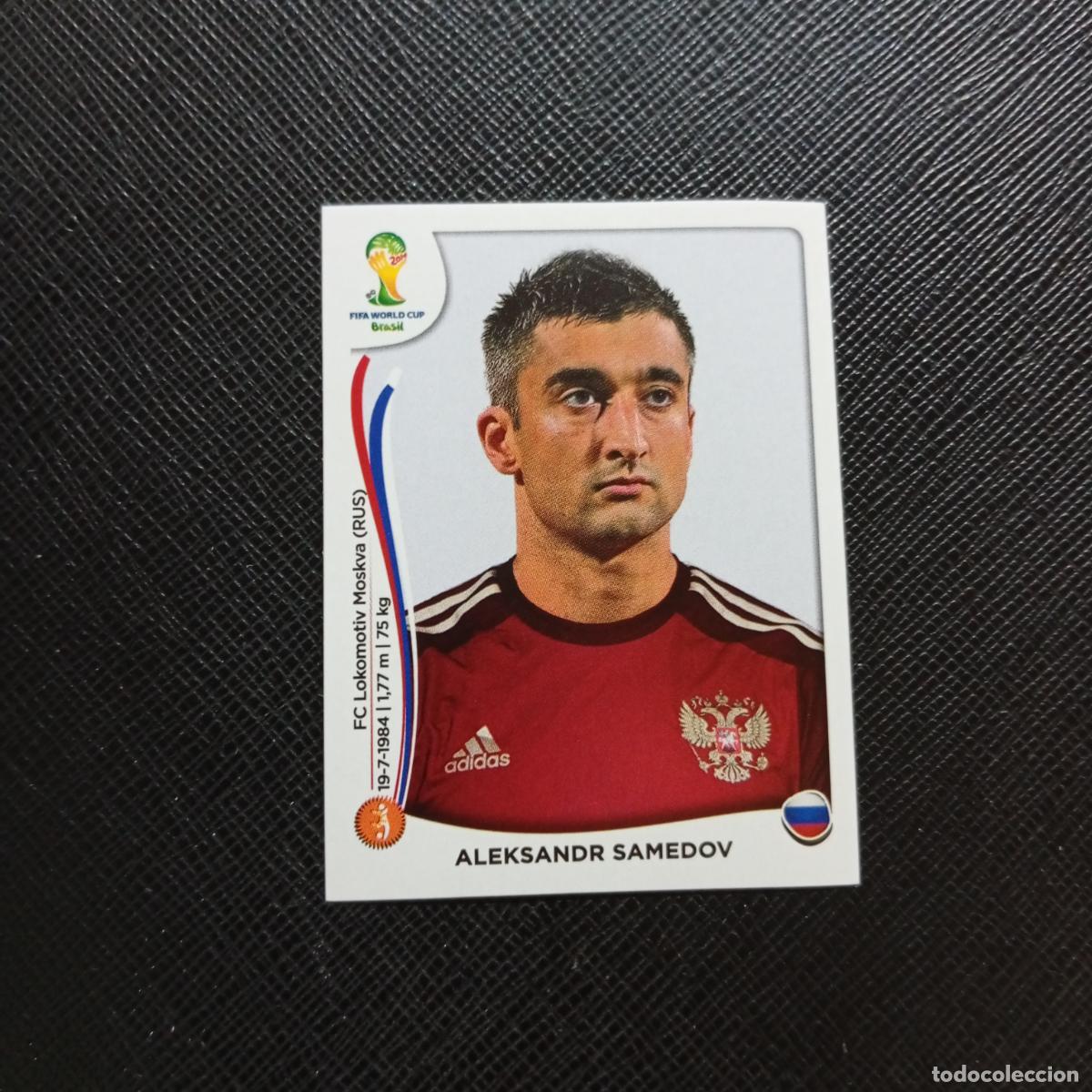 Cromos de f&uacute;tbol: 616 ALEKSANDR SAMEDOV RUSIA PANINI MUNDIAL BRASIL 2014 CROMO FUTBOL 14 - SIN PEGAR - CJ1