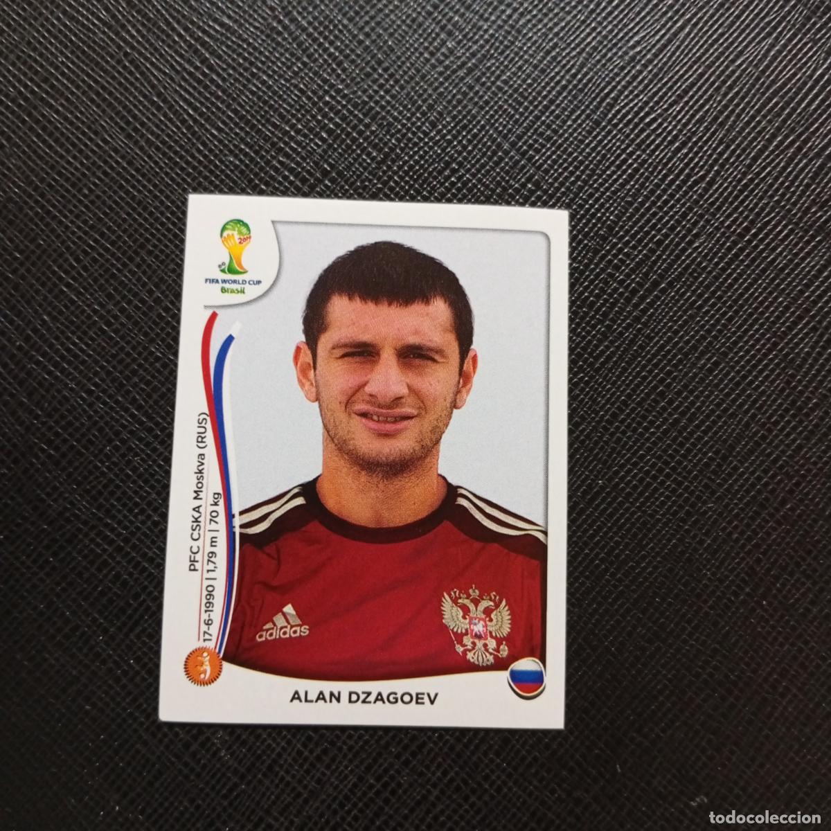 Cromos de f&uacute;tbol: 617 ALN DZAGOEV RUSIA PANINI MUNDIAL BRASIL 2014 CROMO FUTBOL 14 - SIN PEGAR - CJ1