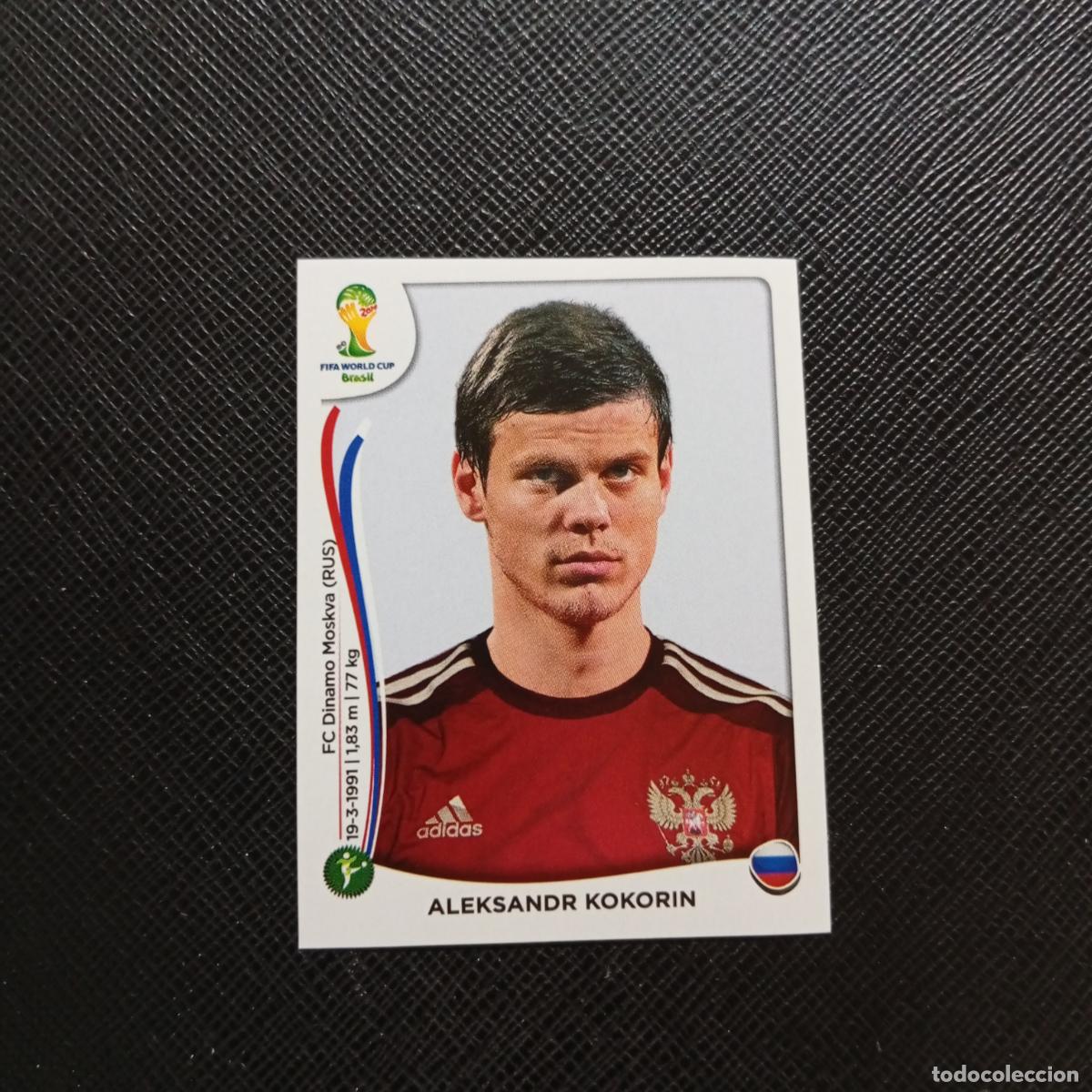 Cromos de f&uacute;tbol: 619 KOKORIN RUSIA PANINI MUNDIAL BRASIL 2014 CROMO FUTBOL 14 - SIN PEGAR - CJ1