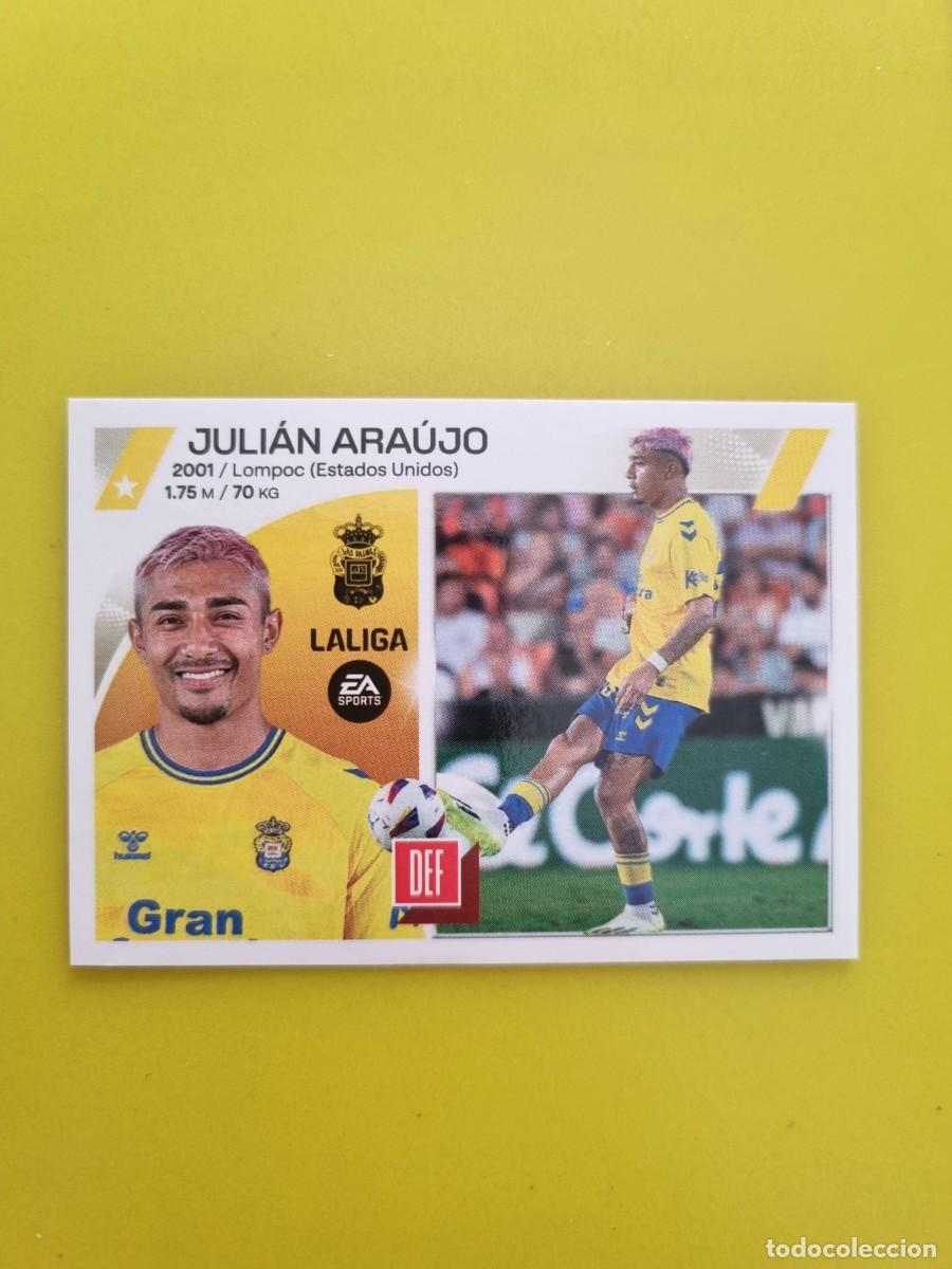Cromos de f&uacute;tbol: CROMO FTUBOL LIGA ESTE JULIAN ARA&Uacute;JO UD LAS PALMAS N&ordm;10 BIS COLOCA 23 24 2023 2024 AR826