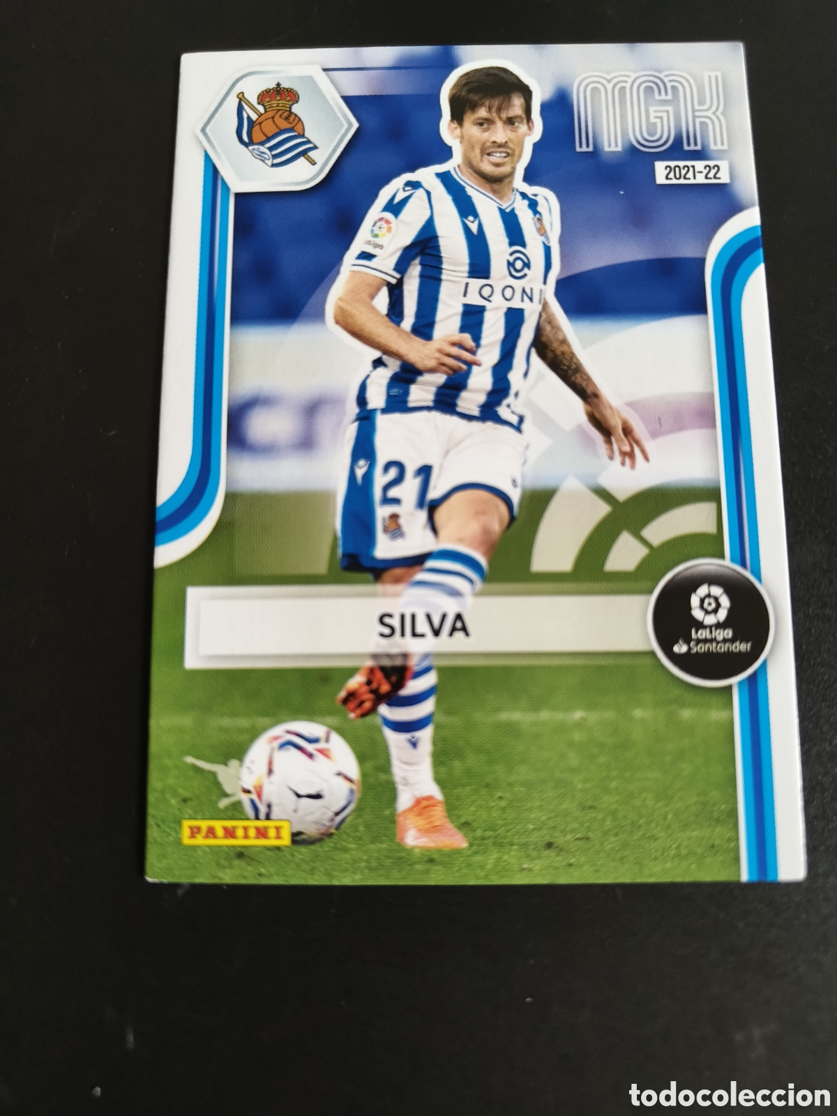 Cromos de f&uacute;tbol: Megacracks 2021/22 300 Silva Real Sociedad