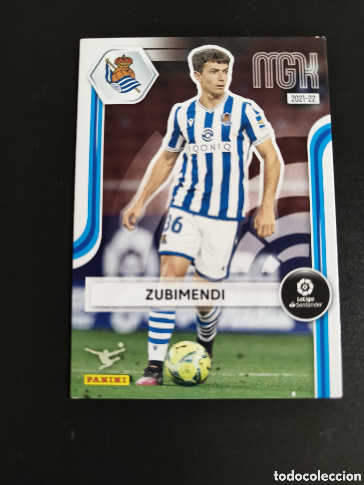 Cromos de f&uacute;tbol: Megacracks 2021/22 297 Zubimendi Real Sociedad