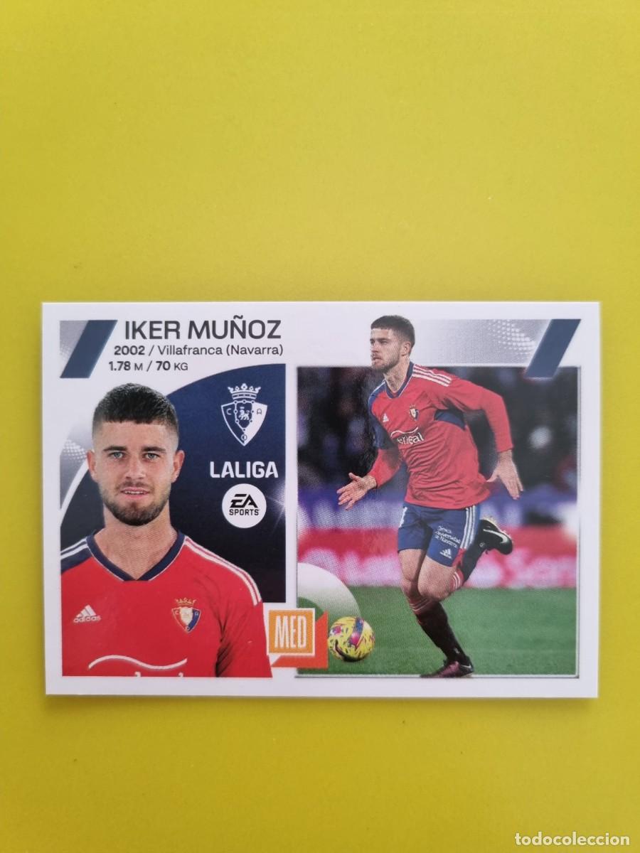 Cromos de f&uacute;tbol: CROMO FTUBOL LIGA ESTE IKER MU&Ntilde;OZ OSASUNA N&ordm;14 BIS COLOCA 23 24 2023 2024 AR826