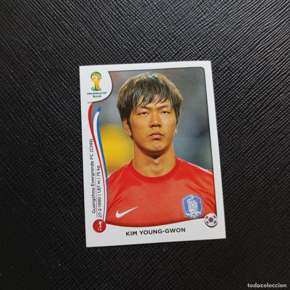 Cartes &agrave; collectionner de Football: 626 KIM YOUNG GWON KOREA PANINI MUNDIAL BRASIL 2014 CROMO FUTBOL 14 - SIN PEGAR - CJ1
