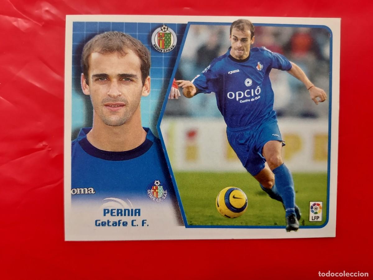 Cromos de f&uacute;tbol: CROMO PERNIA GETAFE - SIN PEGAR - EDICIONES ESTE LIGA 2005 2006