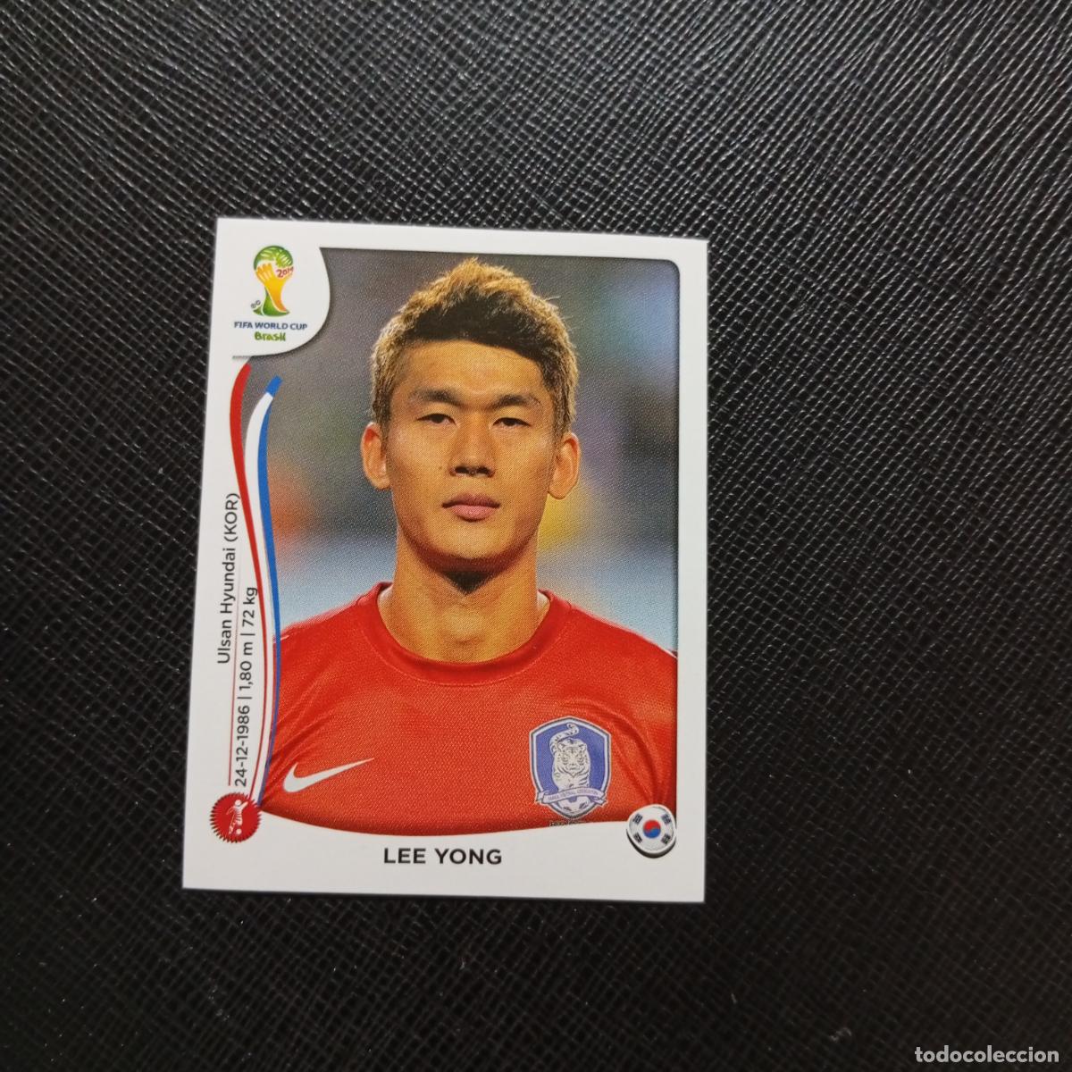 Cromos de f&uacute;tbol: 629 LEE YONG KOREA PANINI MUNDIAL BRASIL 2014 CROMO FUTBOL 14 - SIN PEGAR - CJ1