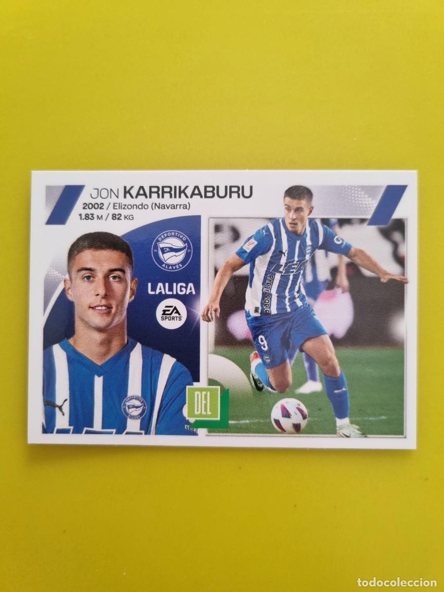 Cromos de f&uacute;tbol: CROMO FTUBOL LIGA ESTE KARRIKABURU D ALAV&Eacute;S N&ordm;18 BIS COLOCA 23 24 2023 2024 AR826