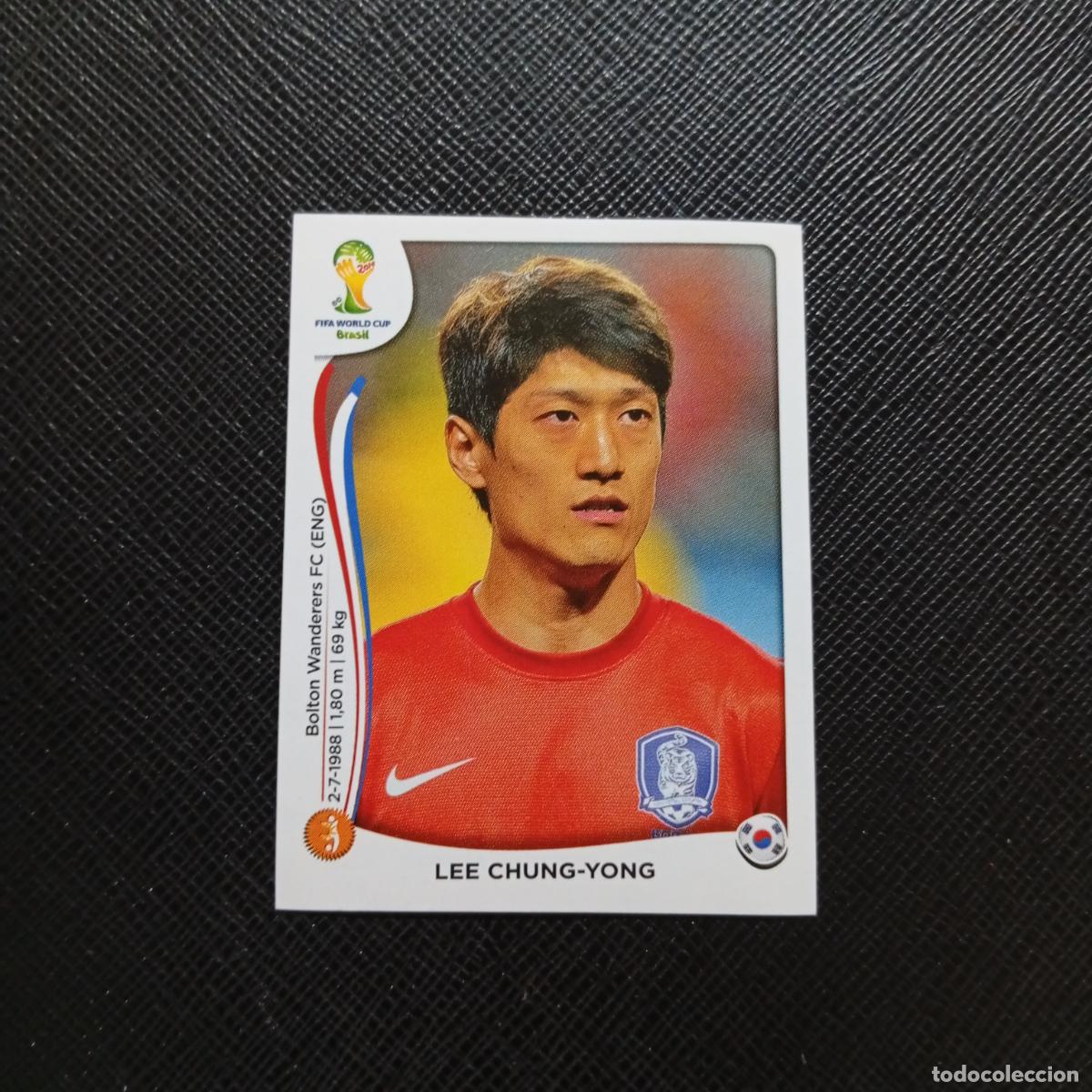 Cromos de f&uacute;tbol: 631 LEE CHUNG YOUNG KOREA PANINI MUNDIAL BRASIL 2014 CROMO FUTBOL 14 - SIN PEGAR - CJ1
