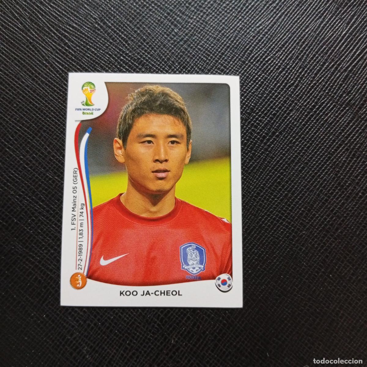 Cromos de f&uacute;tbol: 633 KOO JA CHEOL KOREA PANINI MUNDIAL BRASIL 2014 CROMO FUTBOL 14 - SIN PEGAR - CJ1