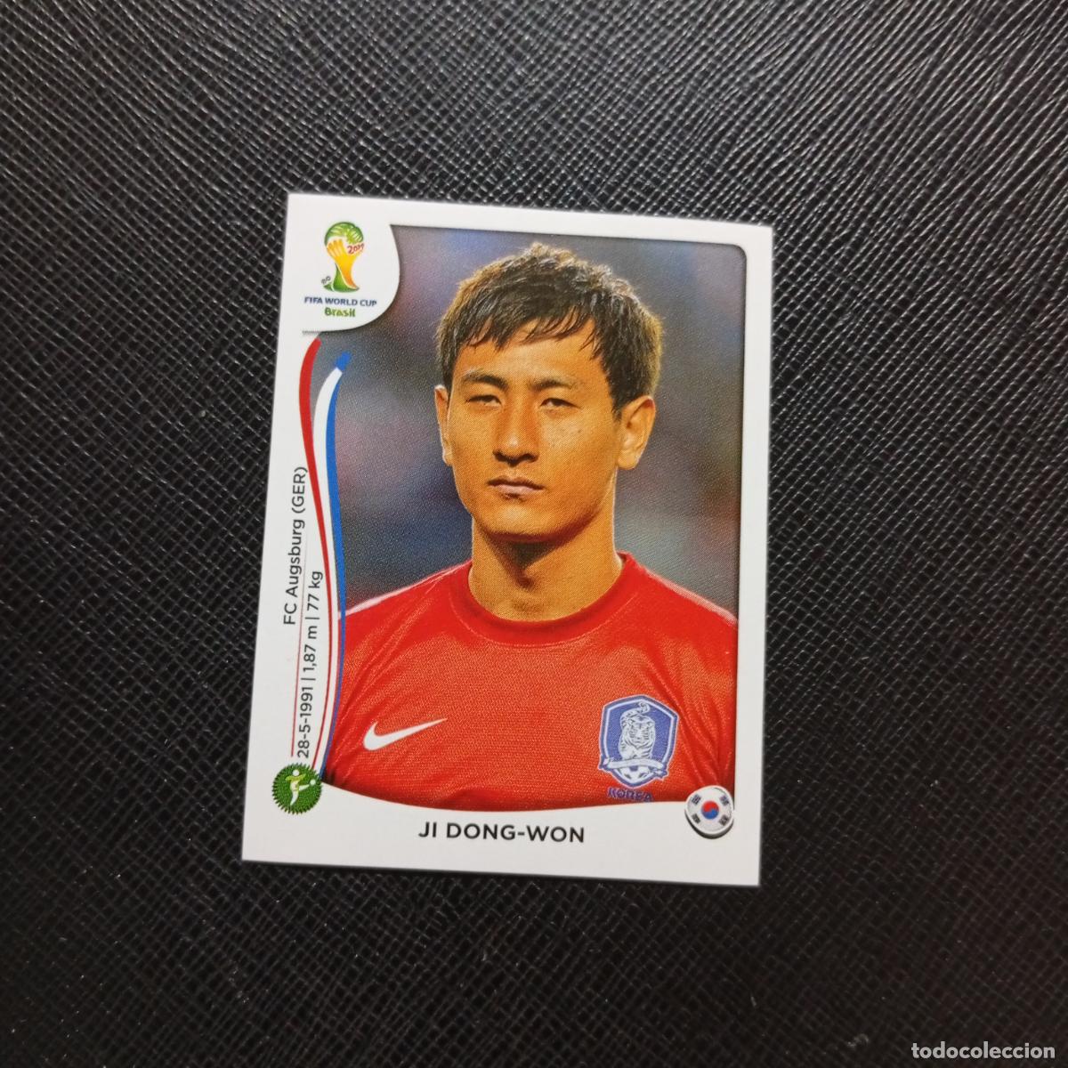 Cromos de f&uacute;tbol: 636 JI DONG WON KOREA PANINI MUNDIAL BRASIL 2014 CROMO FUTBOL 14 - SIN PEGAR - CJ1
