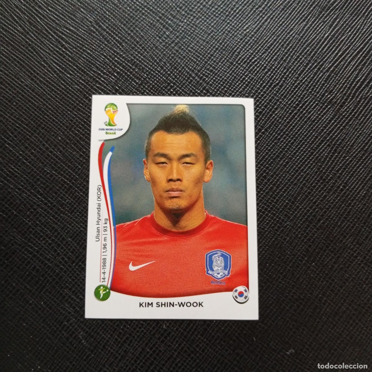 Cromos de f&uacute;tbol: 637 KIM SHIN WOOK KOREA PANINI MUNDIAL BRASIL 2014 CROMO FUTBOL 14 - SIN PEGAR - CJ1