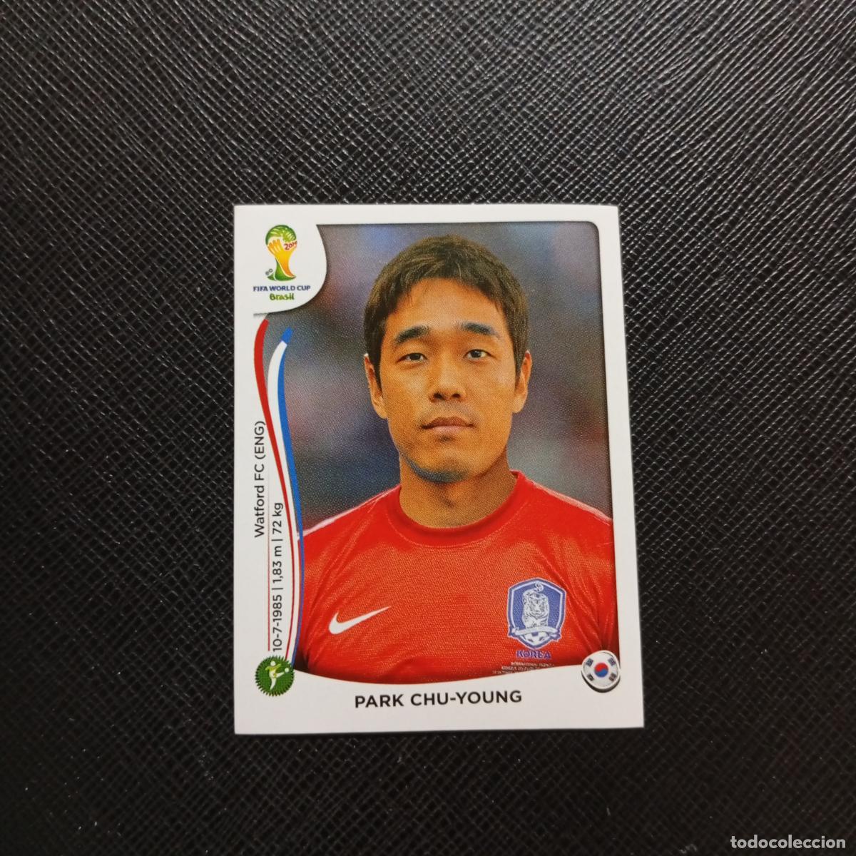 Cartes &agrave; collectionner de Football: 638 PARK CHU YOUNG KOREA PANINI MUNDIAL BRASIL 2014 CROMO FUTBOL 14 - SIN PEGAR - CJ1