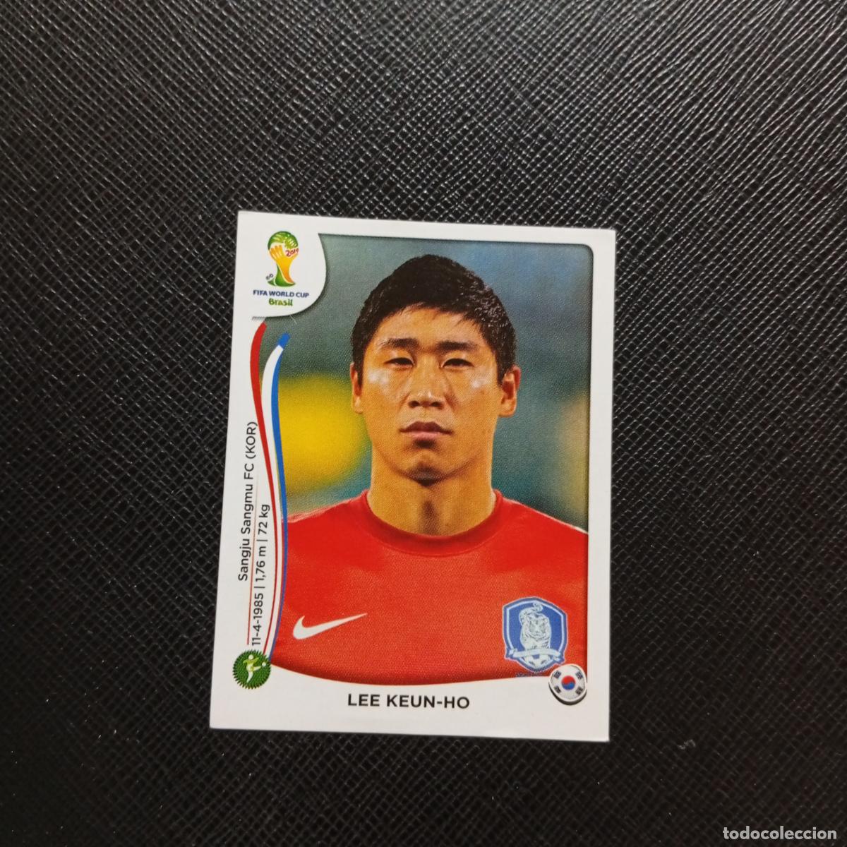 Cartes &agrave; collectionner de Football: 639 LEE KEUN HO KOREA PANINI MUNDIAL BRASIL 2014 CROMO FUTBOL 14 - SIN PEGAR - CJ1