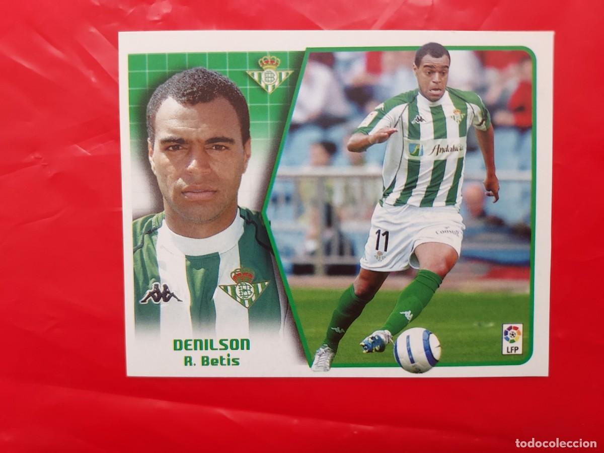Cromos de f&uacute;tbol: CROMO DENILSON BETIS BAJA - SIN PEGAR - EDICIONES ESTE LIGA 2005 2006