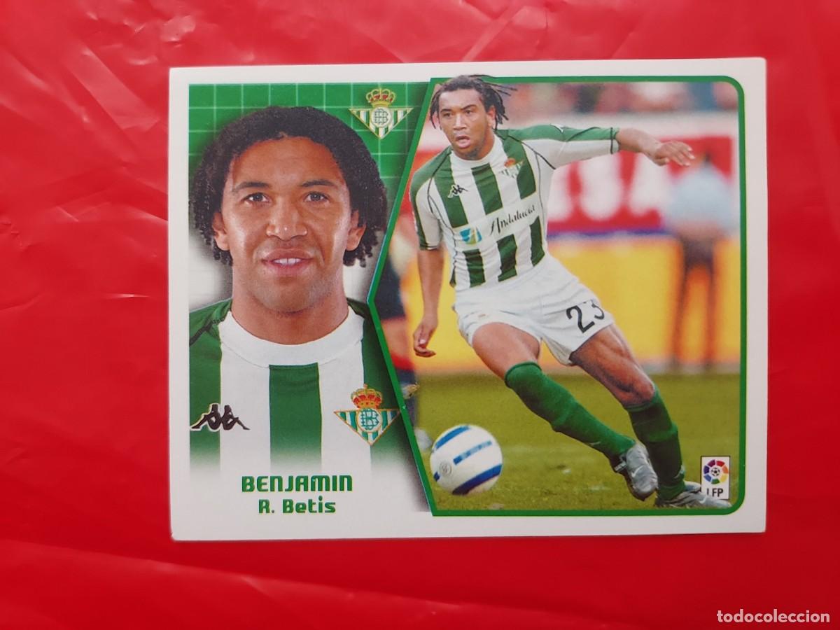 Cromos de f&uacute;tbol: CROMO BENJAMIN BETIS BAJA - SIN PEGAR - EDICIONES ESTE LIGA 2005 2006
