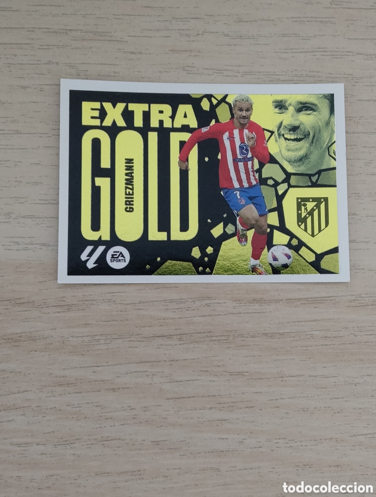Cromos de f&uacute;tbol: GRIEZMANN EXTRA GOLD LIGA ESTE 2024 2025