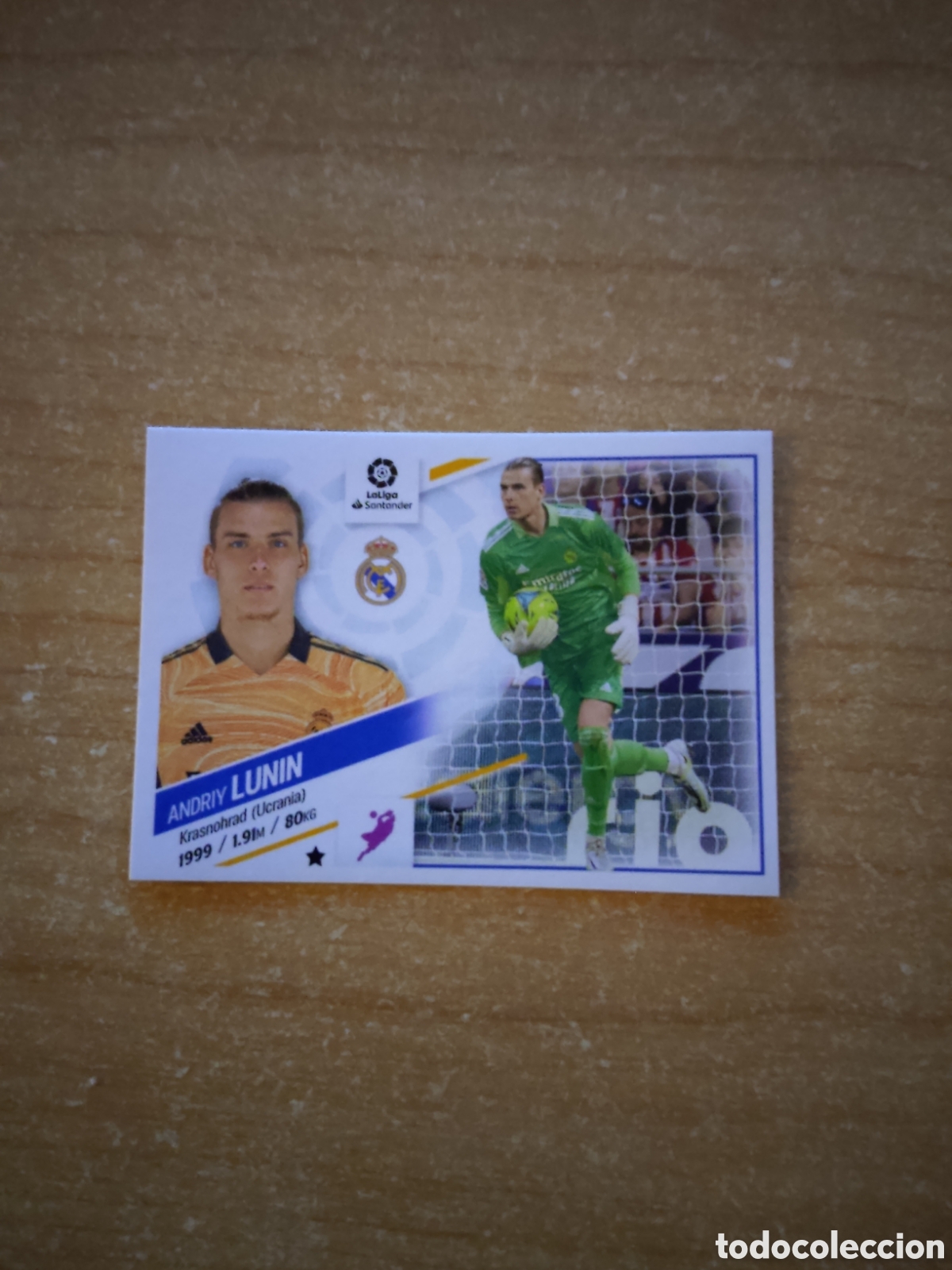 Cromos de Futebol: 4 LUNIN REAL MADRID LIGA ESTE 2022 2023
