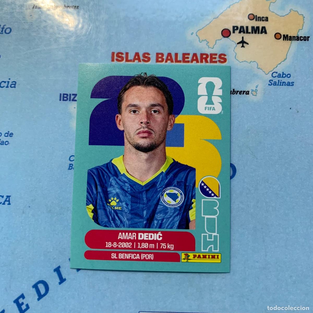 Cromos de Futebol: Bosnia numero 3 cromo panini Mundial Fifa World Cup 2026