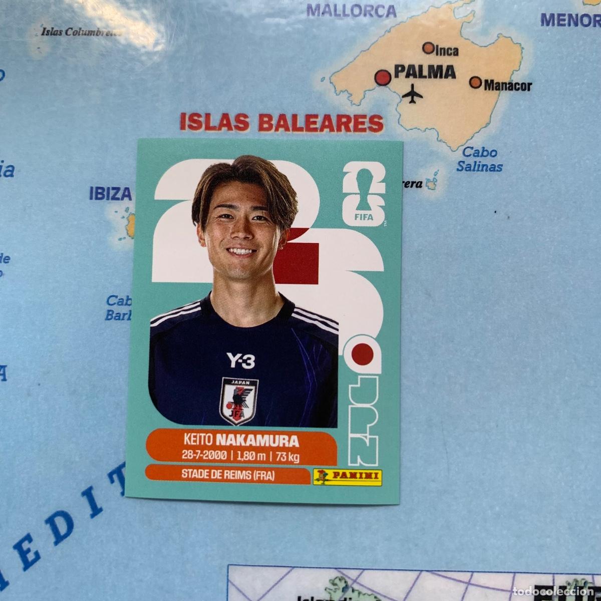 Cromos de Futebol: Japon n&uacute;mero 15 cromo panini Mundial Fifa World Cup 2026