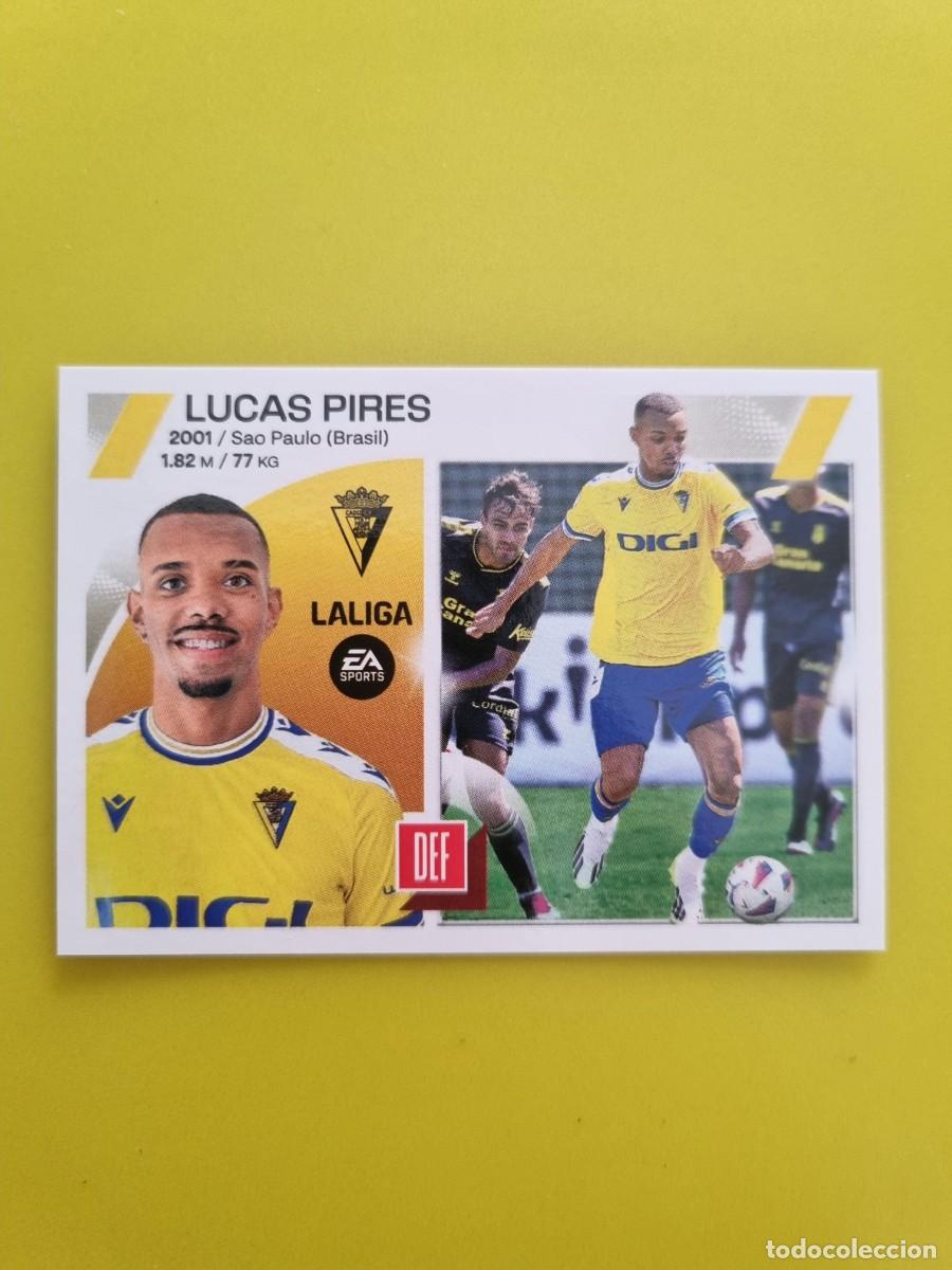 Cromos de Futebol: CROMO FTUBOL LIGA ESTE LUCAS PIRES C&Aacute;DIZ CF N&ordm;34 ULTIMOS FICHAJES 23 24 2023 2024 AR826