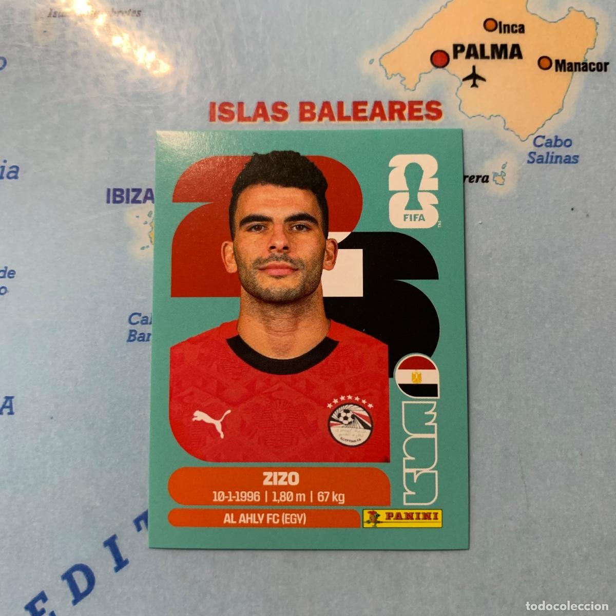 Cromos de Futebol: Egipto n&uacute;mero 11 cromo panini Mundial Fifa World Cup 2026