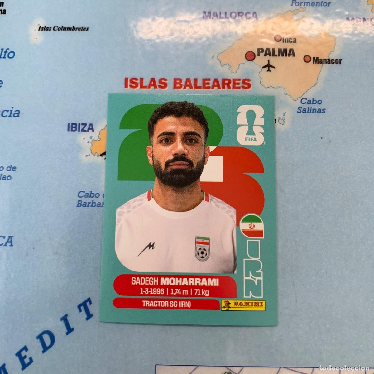 Cromos de Futebol: Iran n&uacute;mero 9 cromo panini Mundial Fifa World Cup 2026