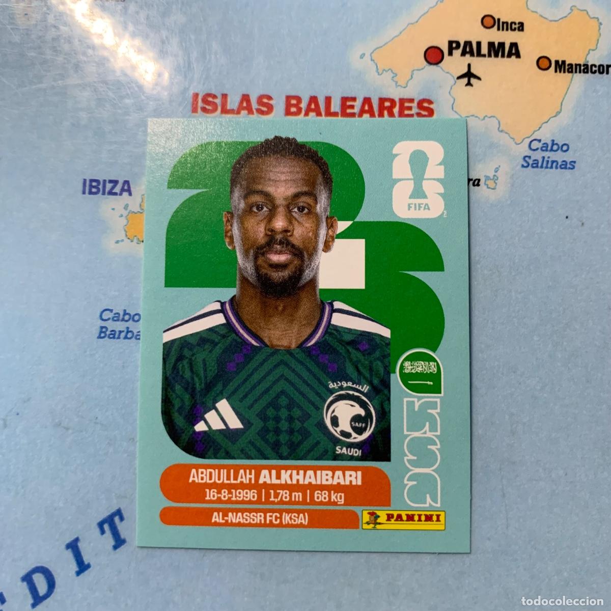 Cromos de Futebol: Arabia Saudi n&uacute;mero 11 cromo panini Mundial Fifa World Cup 2026