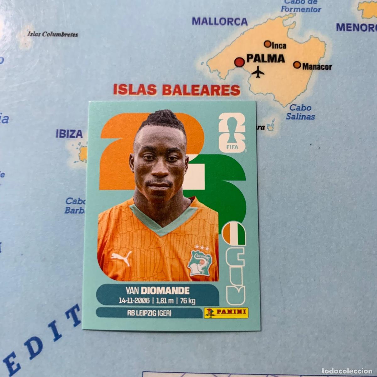 Cromos de f&uacute;tbol: Costa Marfil n&uacute;mero 18 cromo panini Mundial Fifa World Cup 2026
