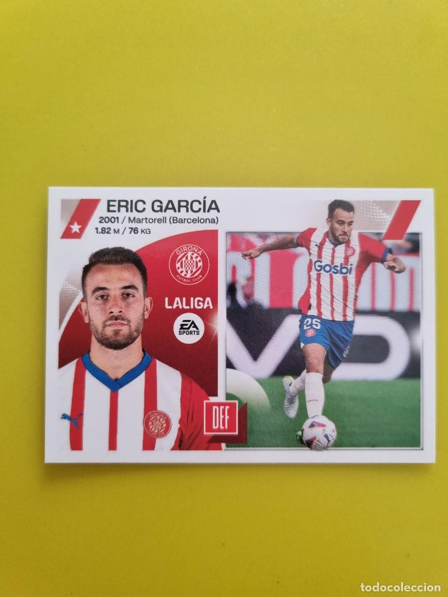 Cromos de f&uacute;tbol: CROMO FTUBOL LIGA ESTE ERIC GARC&Iacute;A GIRONA FC N&ordm;8 BIS COLOCA 23 24 2023 2024 AR826
