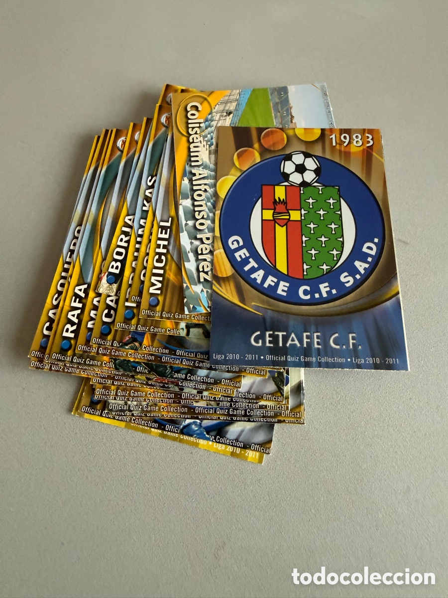 Cromos de Futebol: MUNDICROMO 2011. GETAFE. 21 Cromos. Escudo Brillo
