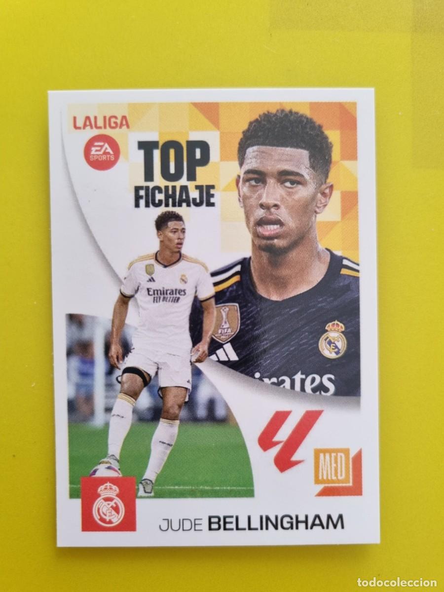 Cromos de f&uacute;tbol: CROMO FTUBOL LIGA ESTE BELLINGHAM REAL MADRID N&ordm;68 TOP FICHAJES 23 24 2023 2024 AR826