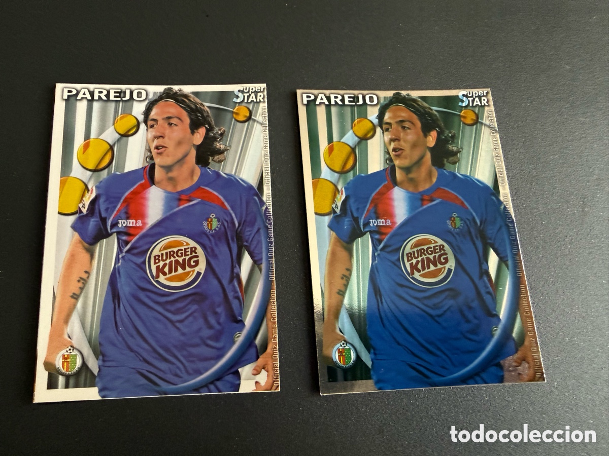Cromos de f&uacute;tbol: MUNDICROMO 2011. 159. Star. PAREJO ( Getafe ). Mate y Brillo
