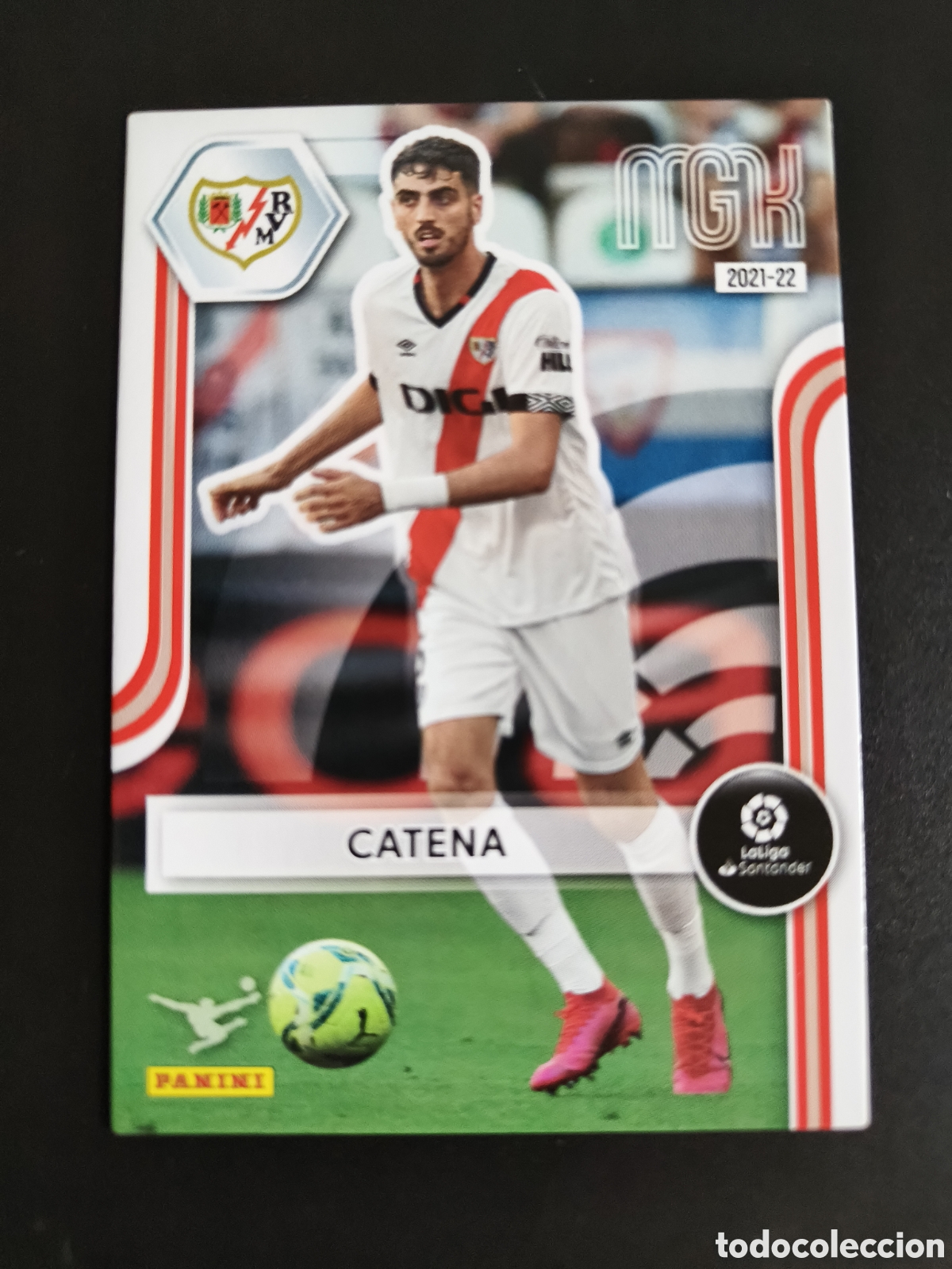 Cromos de f&uacute;tbol: Megacracks 2021/22 275 Catena Rayo Vallecano