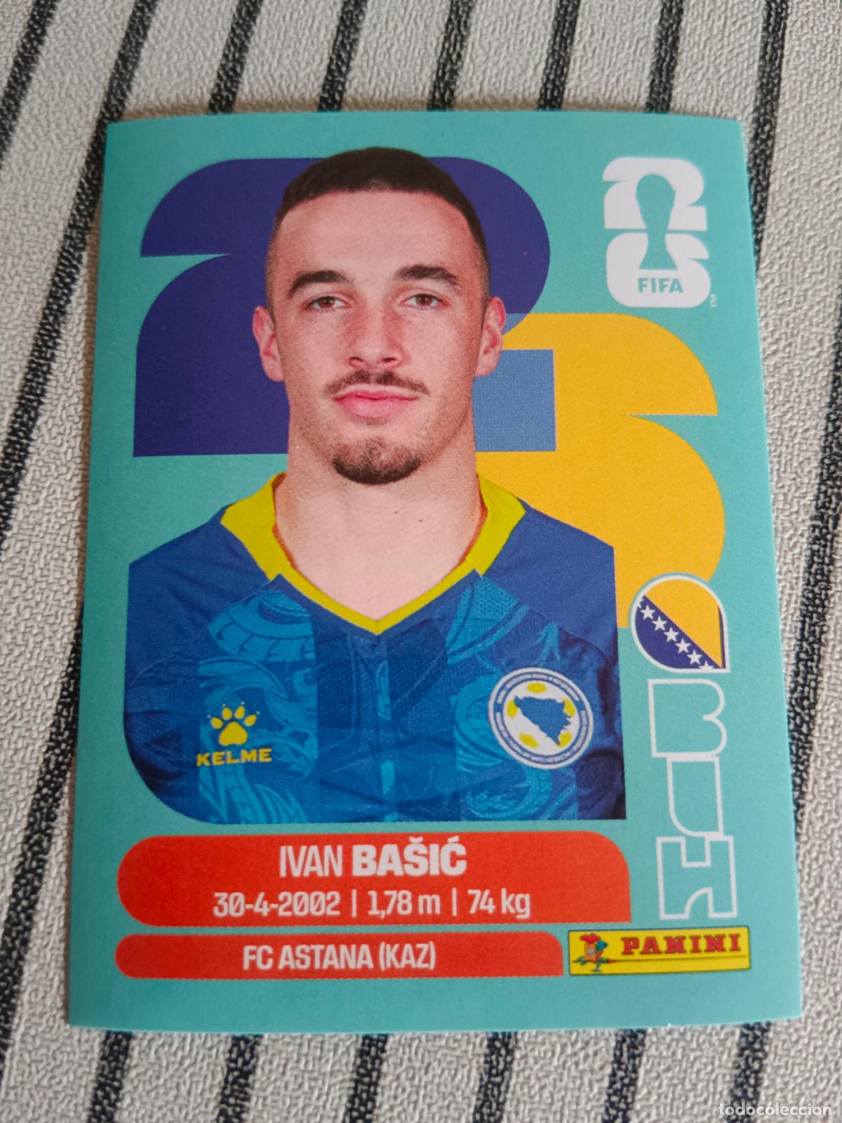 Cromos de f&uacute;tbol: MUNDIAL 2026 ESTADOS UNIDOS USA MEXICO MEJICO CANADA BIH 12 BIH12 IVAN BASIC BOSNIA I HERZEGOVINA